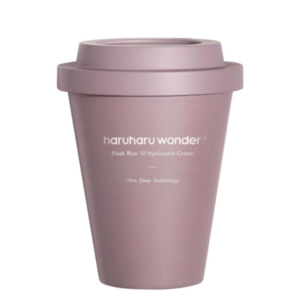 HARUHARU WONDER Черный рис 10 Гиалуроновый крем для жирной и комбинированной кожи 90 мл - Увеличенный размер Глубокое внутреннее увлажнение и нежирное увлажнение