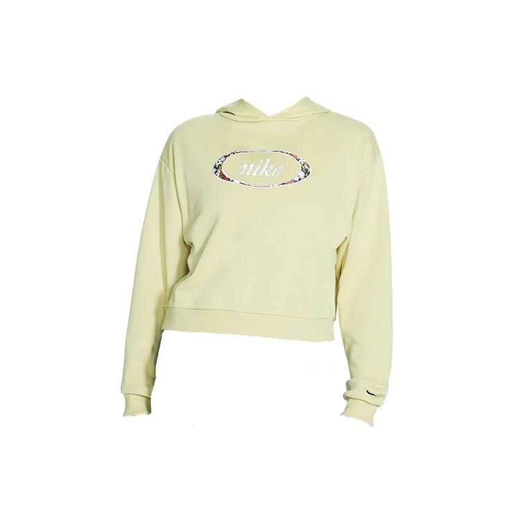 (WMNS) Nike Sportswear Crop Fleece Hoodie  Tree Mist  Women s CV1871-318 XL