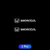 Metal emblem Auto Decor Decals Car Window Wiper Stickers For Honda Civci FIT CRV Accord Jazz HRV Dio Stepwgn Prelude Odyssey