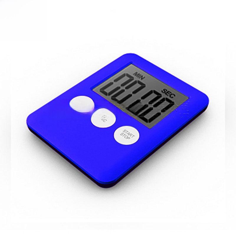 

Ультратонкий кухонный электронный секундомер с обратным отсчетом времени темно-синий