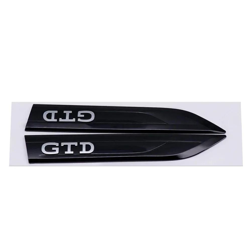 

2026 Hot For Volkswagen VW For Volkswagen GTI GTD Logo Golf Passat Touareg Lavida Jetta Beetle CC Tiguan Decoration 20x2.9cm Car