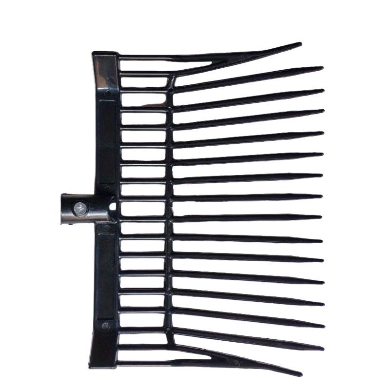 ABS Mittlere Mistgabel mit 16 Zinken für Schuppen und Gelände