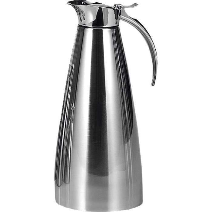 Cafetière/théière - emsa - eleganza - 1.3 litres - acier inoxydable - compatible lave-vaisselle