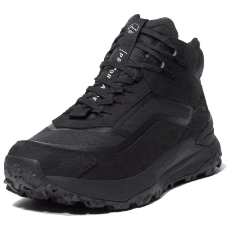 Timberland Versatile Comfortable Slip-Resistant Durable Mid-Top Outdoor Functional Shoes Men Shoes Black A6DX6-EL0