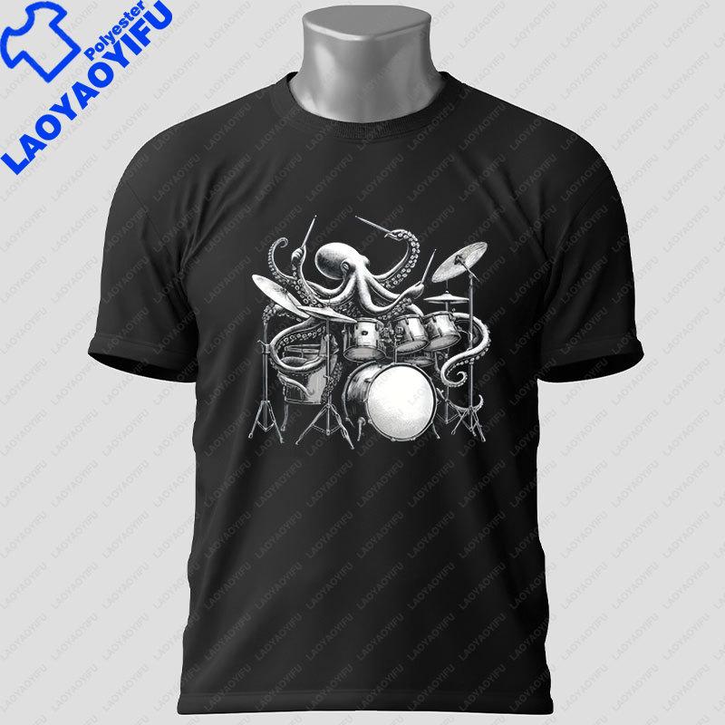 Unisex Unisex S Funny Poodle Drummer Graphic Tshirt Short Sleeve Casual Fashion Outdoor Tshirt For Drummers Music Lovers