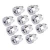 50pcs Silver Car Wheel Rim Lip Rivet Nail Stud Decoration for 7.2mm Hole