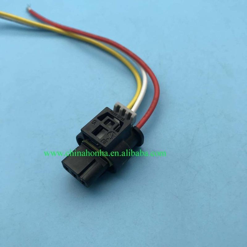 

Free shipping 20/50/100pcs 3 way 805121521 automotive female connector wire harness 20 pcs