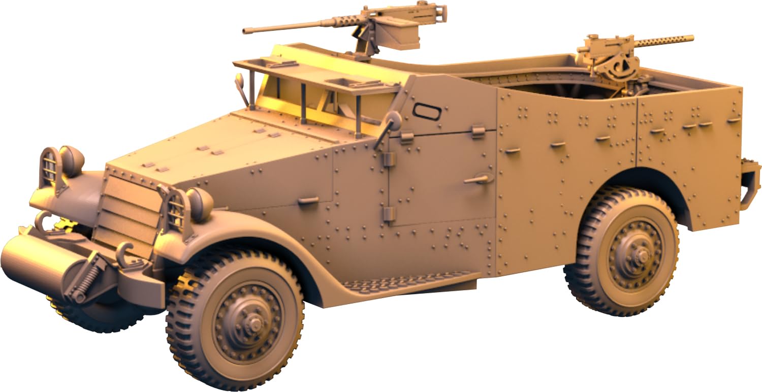 

IDAP Technology Американский M3A1 Scout Car 3D Printer Kit PD72341 1/72