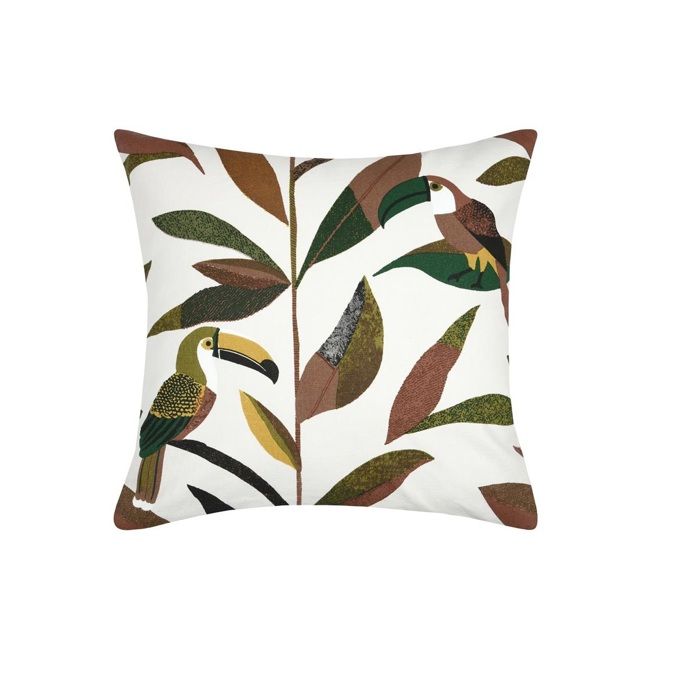 Housse De Coussin 40 X 40 Cm Rio Toucan