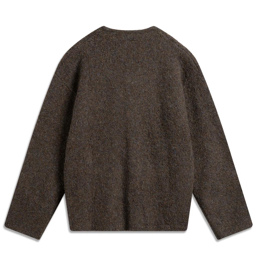 Li Ning Basketball Series Fan Wu Series Solid Color Single-Breasted Comfortable Breathable Versatile Cardigan Knitwear Men Knitwear AMBU255-2