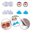 Fishbowl Clouds Necklace Mold Silicone Pendant Mold Earring Ornament Epoxy Resin Casting Jewelry Making Diy Crafts