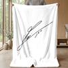 Lionel Messi Theme blanket Soft Flannel Blanket Plush Throw Blanket Cozy Sofa Bed Blanket for Home Decor