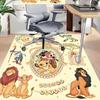 Lion Adventure Carpet For Playroom Bedroom Living Room Sofa Home Decorkids Game Area Rug Nonslip Floor Mat