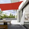 Shade sail awning uv 3x6 red garden sunshade premium