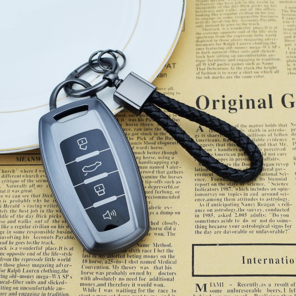 4 Button Tpu Key Fob Case Cover For Gmw Great Wall Haval Jolion H6 F7 F7X F7H F5 Dargo H7 H4 H9 H2S Key Chain Car Accessory