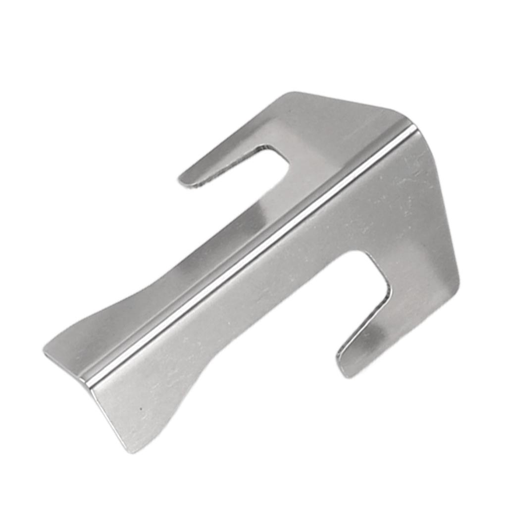 4 PCS Grill Heat Plate Spacers Easy To Install Rustproof Universal Stainless Steel Grill Flame Tamers Burner Covers