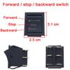 2pcs 6/12/24V Forward/Reverse Switch On-Off-On Switch For Ride-On Cars Rocker Switch Shifters Black Switch