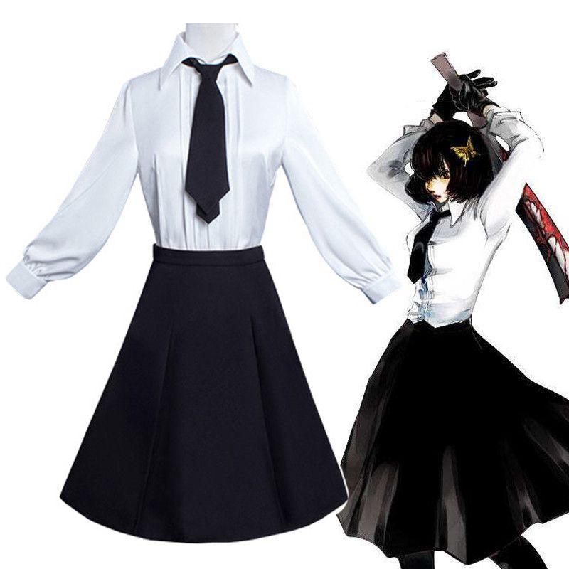 Bungo Stray Dogs Akiko Yosano Cosplay Costume Full Set With Breathable Fabric And Exquisite Workmanship