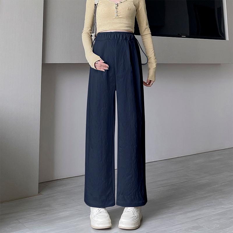 Spring Maternity Wide-Leg Pants for Petite Frames 2026 - New Straight-Leg Pants for Spring & Autumn XL