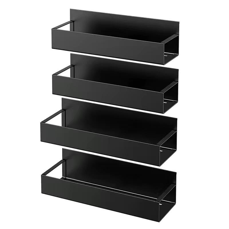 Küchen Perforationsfreies Kühlschrank Magnetisches Aufbewahrungsregal Seite Gewürzregal Mehrzweck Magnetische Absorption Aufbewahrungsregal