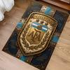1pc Argentina Football Print Area Rug - Soft,Washable Non-Slip Indoor Mat for Office Chairs,Living Room,Home Office Decorative Rug