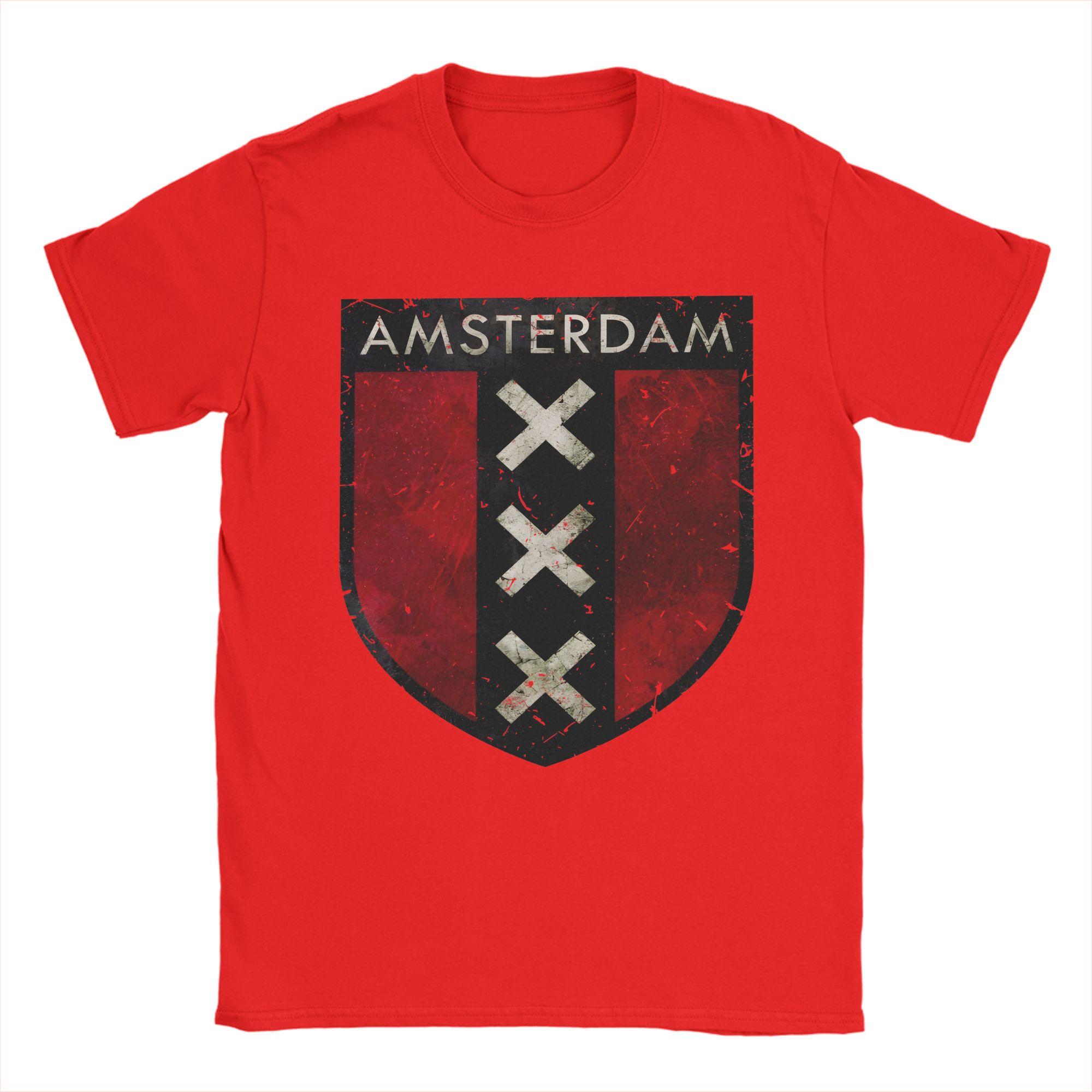 Netherlands Dutch Flag T Shirt Summer Streetwear TShirts Cotton Trendy Cool Tee Shirt For Unisex Casual Tops S