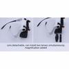 Rechargeable LED Magnifying Glasses Professional Interchangeable Lenses Headband Magnifier Glasses High-Power Magnifying