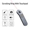 Bluetooth-compatible Remote Control with Rolling Wheel Touchpad Wireless Mouse Universal Phones Tablets PC PPT Page Turner Remote