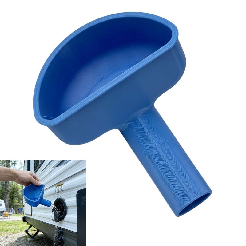 Wassernachfülltrichter für Camper, Kunststoff-Wassereinlass-Trichter mit übergroßer weiter Öffnung für Outdoor-Enthusiasten