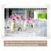 5pcs Arch Table Sign Acrylic for Seat Card Wedding Banquet Transparent Place Car