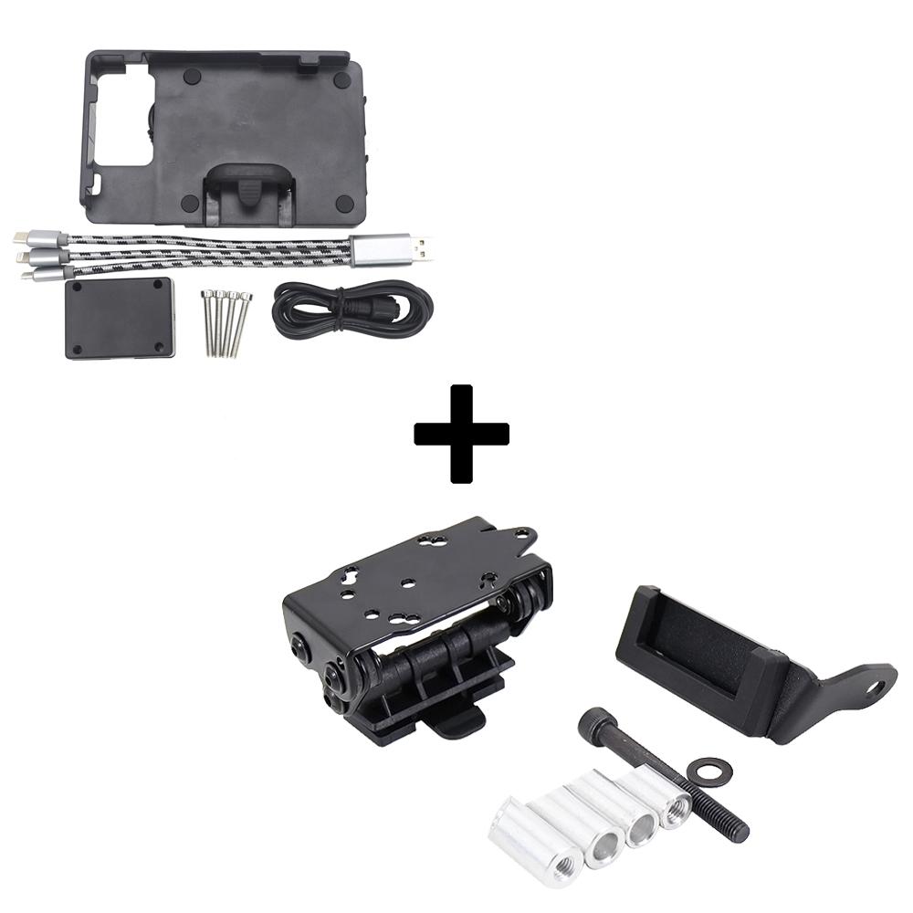 New Phone Navigation Bracket F 800 S Motorcycle Phone Holder USB Charging Mount Stand FOR BMW F800S K 1200 R K1200R Sport K1300R