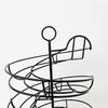 Iron Art Spiral Egg Basket - Creative Large Capacity Storage Rack