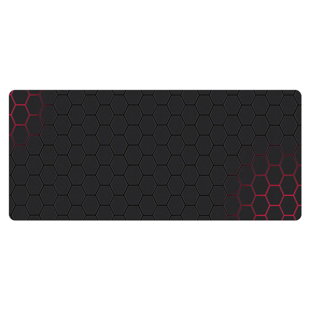 300x600x2mm Honeycomb Pattern Rubber Mouse Pad Anti-skid Computer Desktop Mat