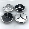 4 Stück 60mm Schwarz Silber Auto Radkappe Emblem Logo Abdeckung Für Mercedes Benz W176 W177 W204 W205 W212 W213 W206 X156 X253 W117 W166