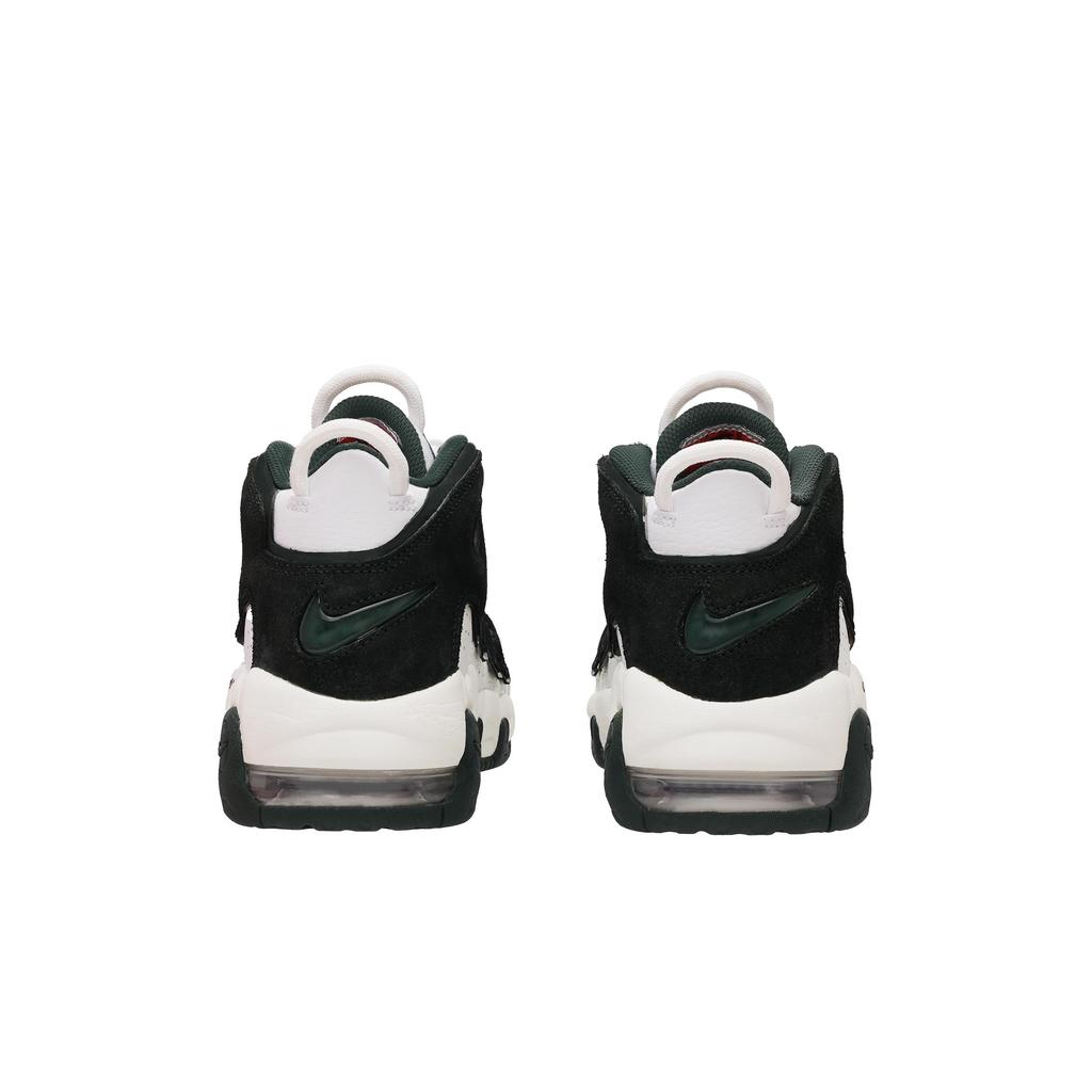 Nike Air More Uptempo Vintage Basketball Shoes Women's High top White/Green FQ1938-100(Team645-)