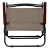 BUNDOK Active Chair, Warm Gray (BD-133WG), Foldable and Compact, Ideal for Leisure, Outdoor Activities, Fishing, and Watching Sports