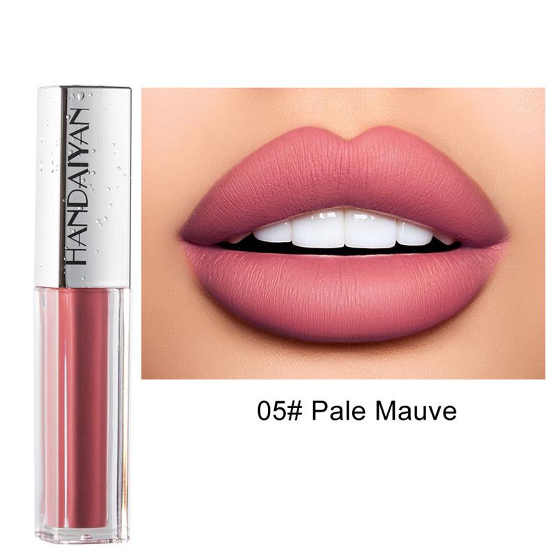 HANDAIYAN 12 Colors Lip Gloss Lce Cream Velvet Matte Lasting Moisturizing Lipstick Lip Glaze