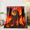 1 Stück Riesenoktopus wirbelnde Tentakel Druckdecke Flanellmaterial Weich Warm für Alle Jahreszeiten Zuhause Sofa Camping Picknicks Wohnmobil