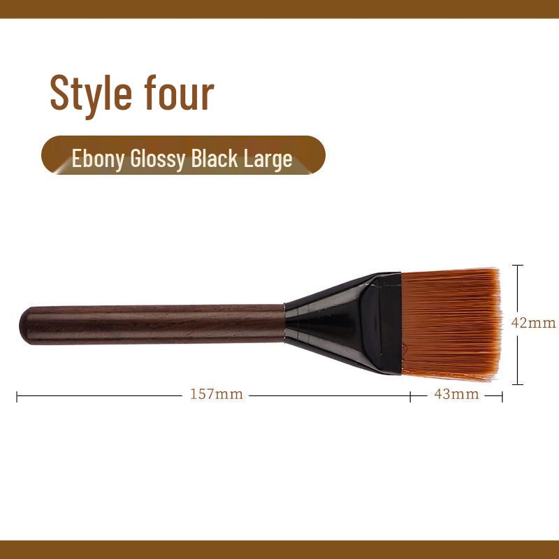 Shangqi Ebony Tea Brush & Teapot Nourishing Set (5-Piece)