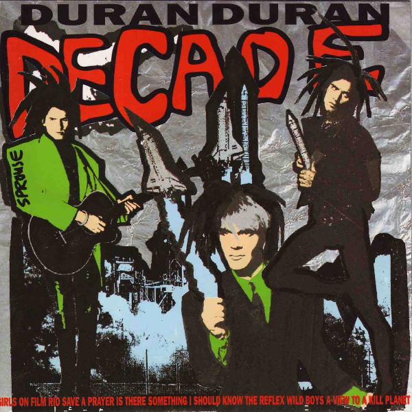 

CD DURAN DURAN - Decade CDP7931782 Capitol Records 1989 US Рок Б/У