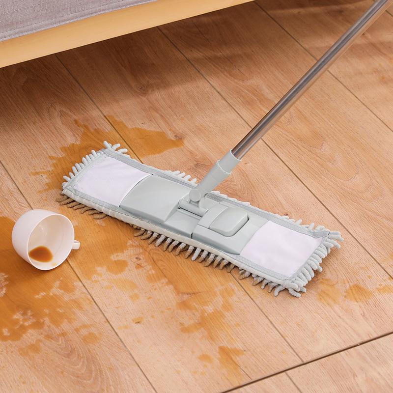 Opakovaně použitelné utěrky na mopy – ploché náhradní hlavy pro mokré nebo suché čištění podlah