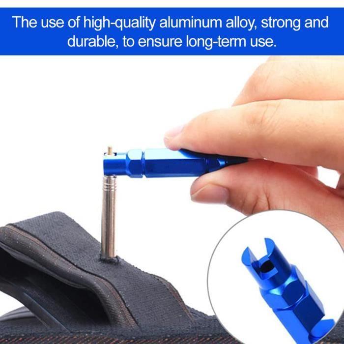 Disassemble Presta Core, Bicycle Tire Core Removal Tool Valve, Cyanshop Valve Core Remover
