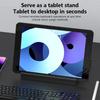 Dual-Slot Adjustable Vertical Laptop Stand Abs Plastic 4In1 Design Space-Saving For Macbook Chromebook Surface Hp Dell Book Ipad
