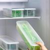 Sealed Refrigerator Storage Box Fresh Keeping Clear Food Container BPA Free for Kitchen Fridge Organization