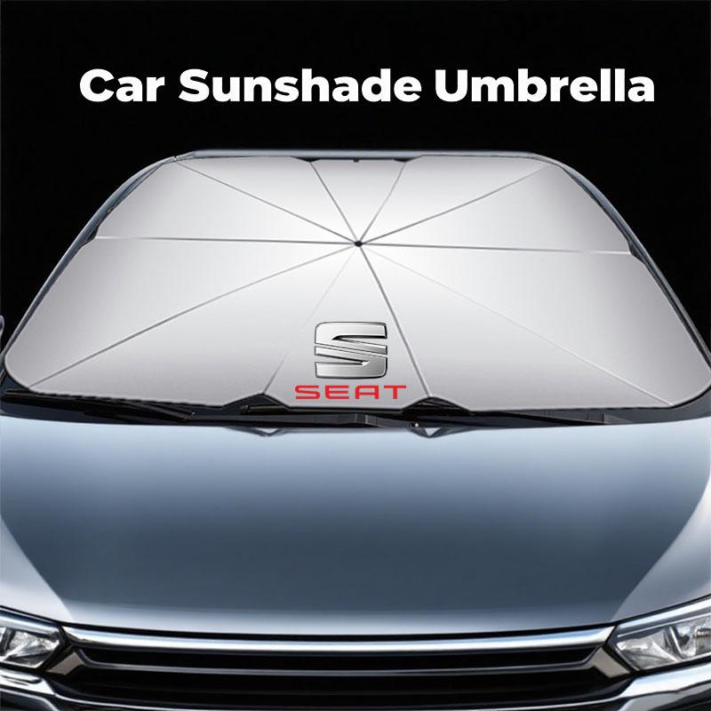 Auto Sonnenschirm Auto Frontscheiben Sonnenschutz Abdeckung Für Seat Leon 5f Ibiza 6l 6j Leon 1p Kissen Altea Xl Leon Auto Zubehör