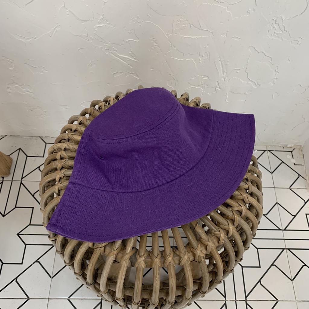 Chapeau de pêcheur uni de base style japonais pour femmes, chapeau de soleil pliable, chapeau de protection solaire, chapeau polyvalent version coréenne, tendance pour hommes