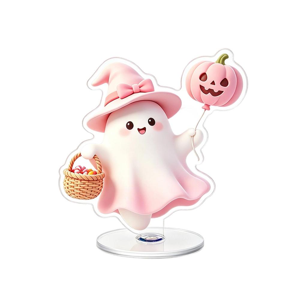 Halloween Rotating Tabletop 2D Decorative Ornament for Party and Home