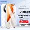 2 Pieces Tempered Glass Screen Protector for Honor X70, Full Coverage High Definition Resistant Fingerprint Glass Film for Honor X70 Refreshed Version