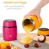 Food Stewing Cup 316 Stainless Steel Insulated Bucket Vacuum Lunch Box Breakfast Cup Folding Spoon Portable Office Stewing Pot
