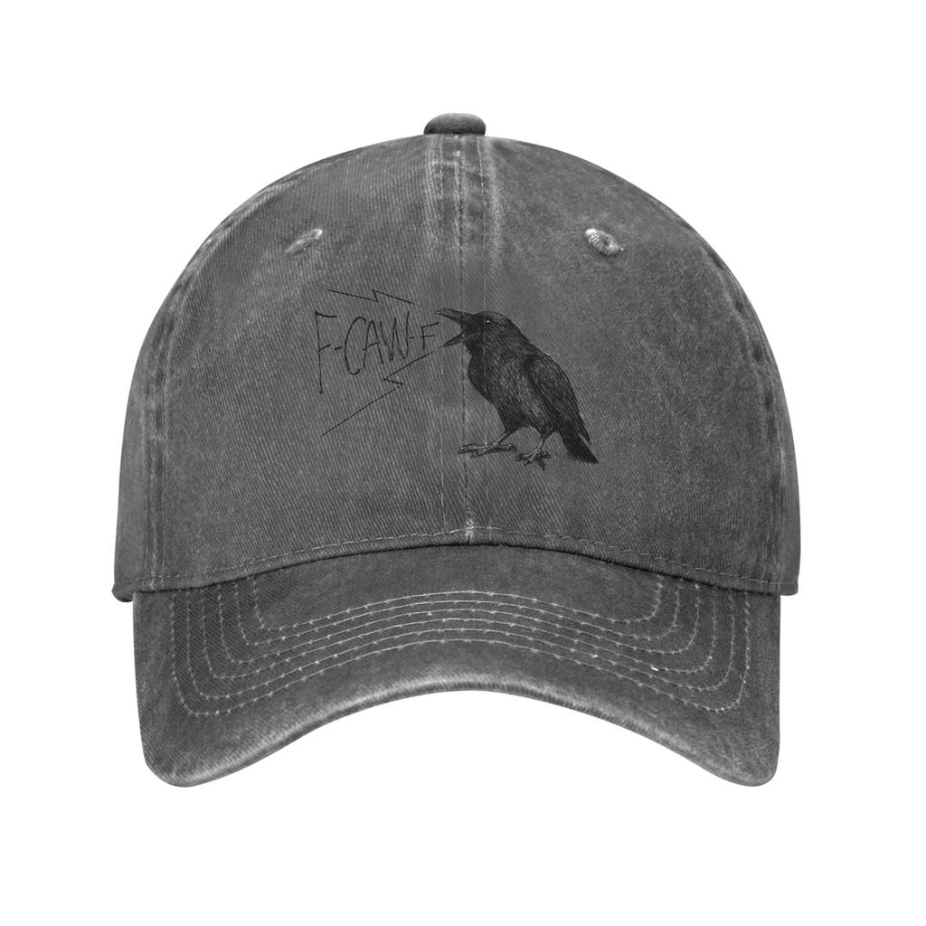 FCawF Crow Casual Baseball Cap  Outdoor Sports Trucker Hat Summer Hot Sale UnisexTeens Streetwear Snapback Cap